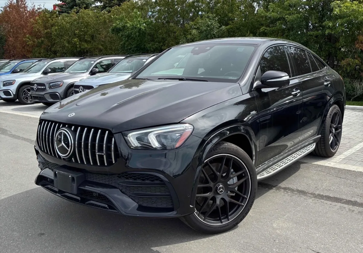 Black Mercedes GLE Coupe imported from Germany